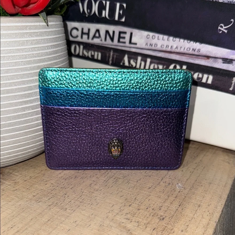 Kurt Geiger Pink and Purple Wallet Luxurious Compact Design - Picture 1 of 8